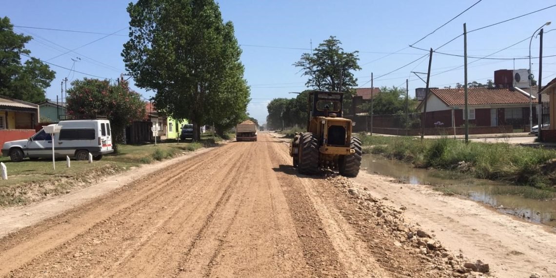 El Ente Vial continúa embelleciendo a Necochea