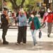 La mayoría acató la obligatoriedad de utilizar protector facial