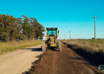 El Ente Vial no para: continúan los trabajos en las calles de Necochea en cuarentena