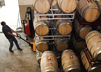 Fuerte suba de las exportaciones de vino a granel