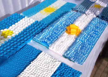 Los muros del Schestakow se llenarán de banderas por el 9 de Julio