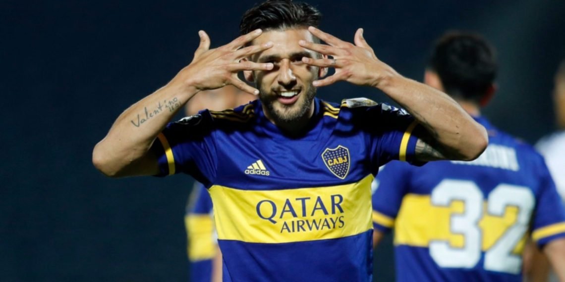 Copa Libertadores: con 2 goles de Salvio, Boca venció a Libertad y quedó como líder