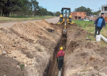 Las obras en Necochea no paran: amplían la red cloacal