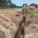 Las obras en Necochea no paran: amplían la red cloacal
