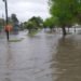 Sudestada en Quilmes: anegamientos por la crecida del río