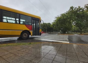 Paro de micros en la ciudad por falta de pago a choferes