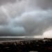 Tornados y una tromba marina provocaron destrozos en Pinamar