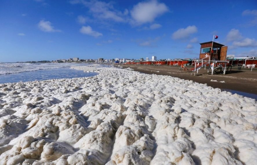 Espuma en Mar del Plata: la explicación científica