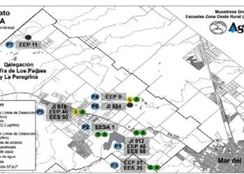 Detectan glifosato y otros contaminantes en el agua de cuatro escuelas marplatenses