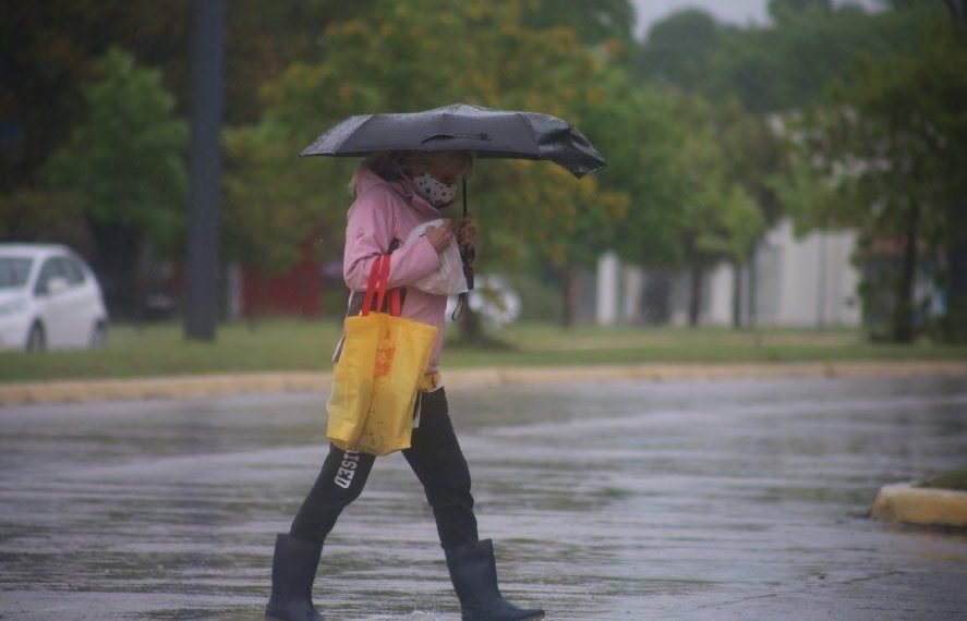 Alerta meteorológico por tormentas fuertes en el sur de la provincia