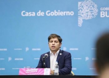 Kicillof avisa: «No es una ola, es un tsunami»
