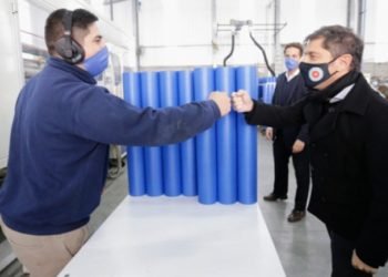 Kicillof y Secco celebraron un nuevo aniversario de Ensenada