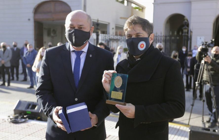 Kicillof y Secco celebraron un nuevo aniversario de Ensenada