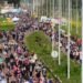 Una multitud incalculable de peregrinos marchó a Luján para pedir por «salud y trabajo»