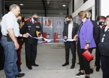 Inauguran en Tapalqué el primer centro nacional de entrenamiento de bomberos voluntarios