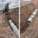 Avanza una importante obra pluvial en Quequén
